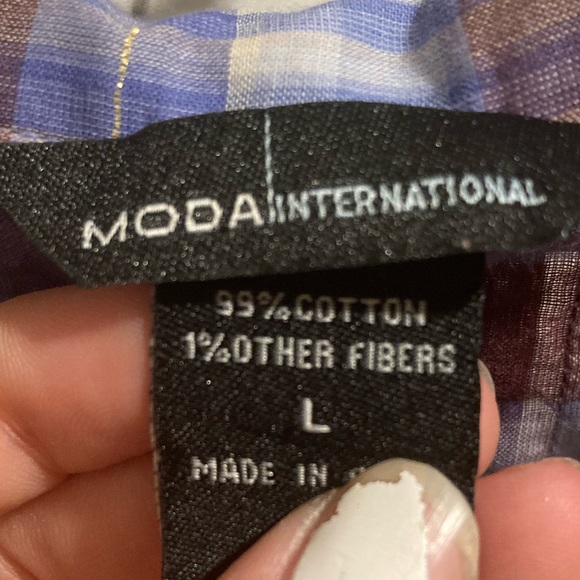 Vintage MODA international button up shirt - Picture 5 of 5